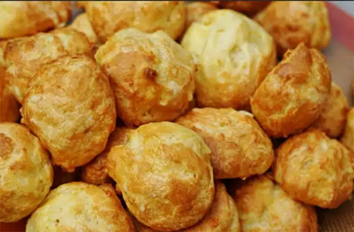 Gougères au gruyère avec Thermomix