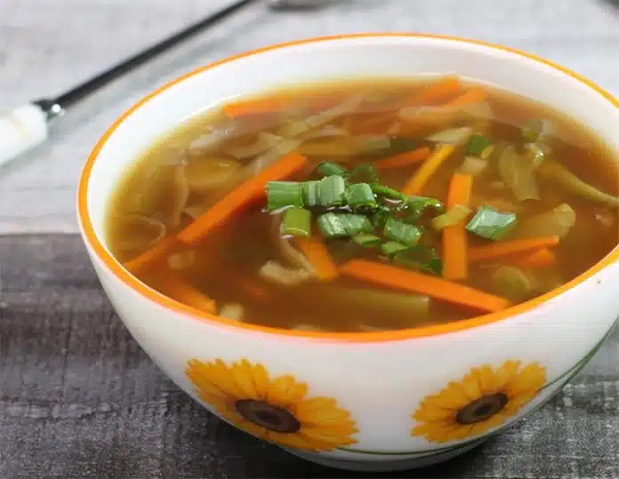 Soupe chinoise au Thermomix