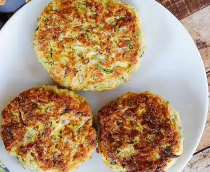 Galettes de poulet et courgettes avec Thermomix