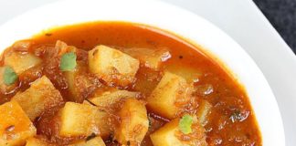 Curry de pommes de terre avec Thermomix