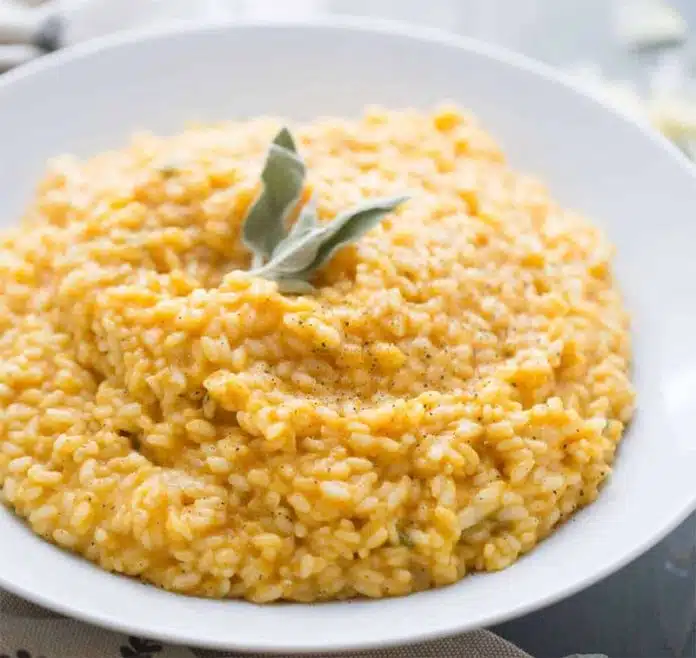 Risotto au potiron avec Thermomix