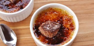 Crème brûlée au foie gras au Thermomix