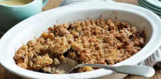 Crumble aux pommes avec Thermomix