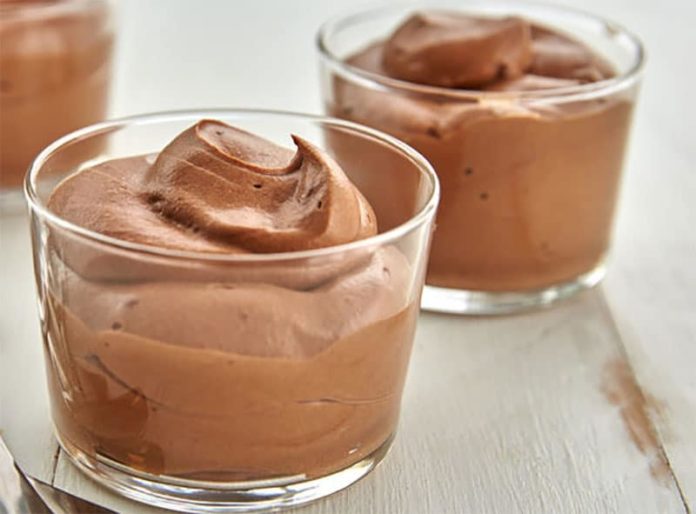 Mousse au chocolat avec Thermomix