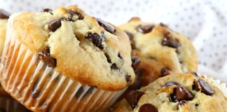 Muffins aux pépites de chocolat