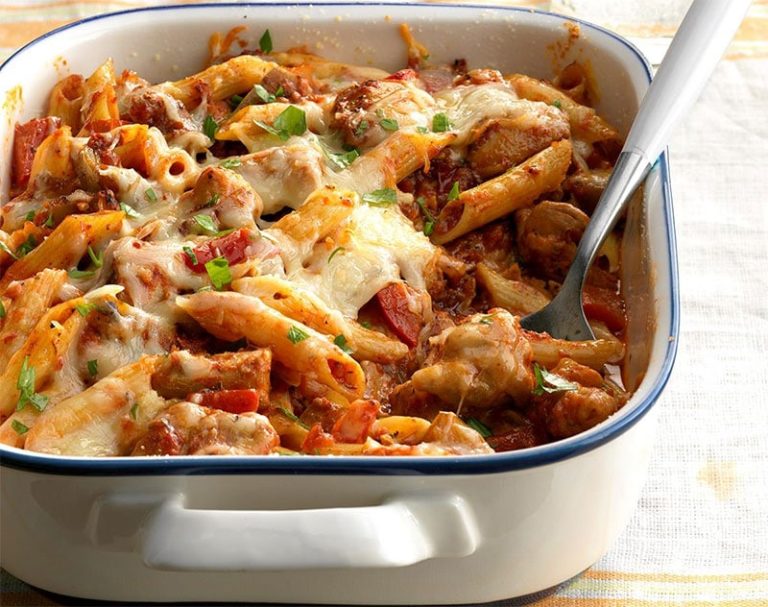 Pennes au poulet avec Thermomix