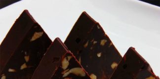 Toblerone fait maison avec Thermomix