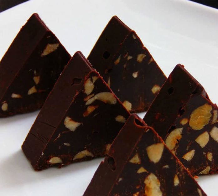 Toblerone fait maison avec Thermomix