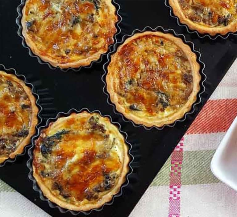 Flan aux champignons
