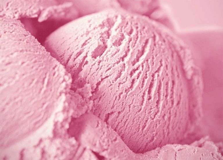 Crème glacée aux fraises avec thermomix