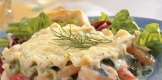 Lasagnes aux fruits de mer