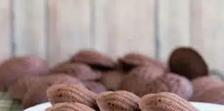 Madeleines au chocolat et aux noix