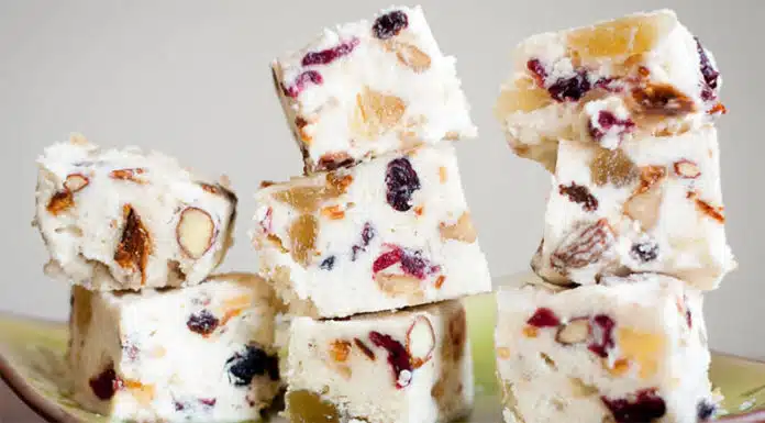 Nougat glacé