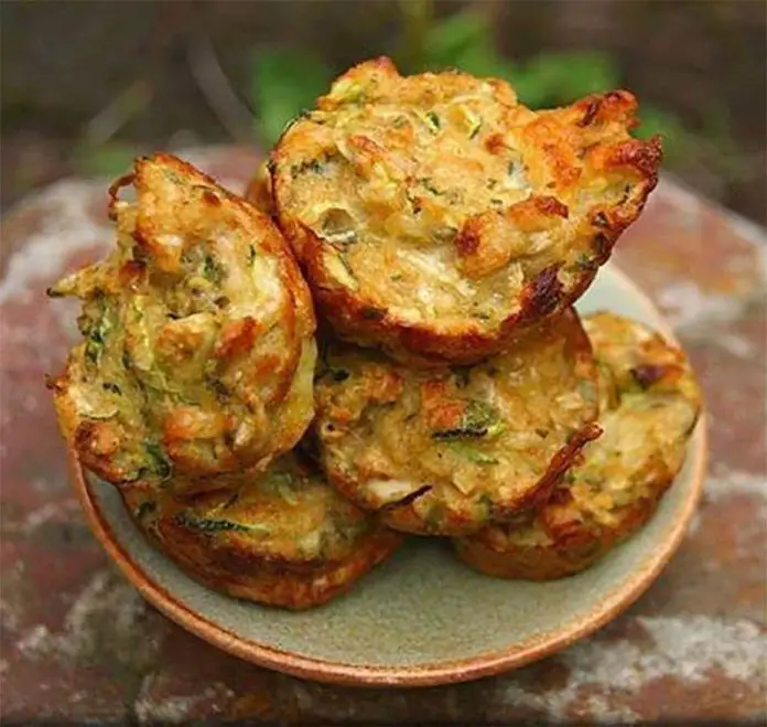 Bouchées de Courgettes et Fromages