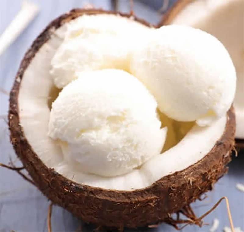 Glace à la Noix de Coco - CuisineThermomix - Recettes spéciales Thermomix