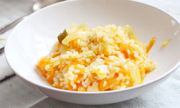 Risotto à l’orange