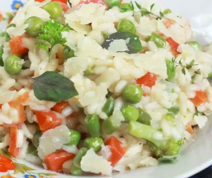 Risotto aux légumes