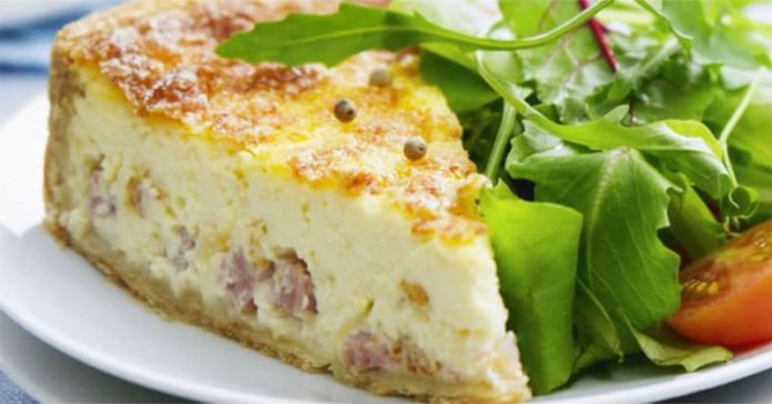 Quiche Lorraine sans pâte