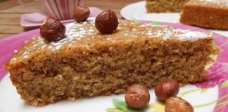 Gâteau aux noisettes