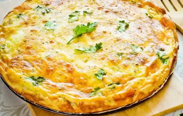 Quiche Lorraine sans pâte