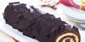 Bûche au chocolat au Thermomix pour noël
