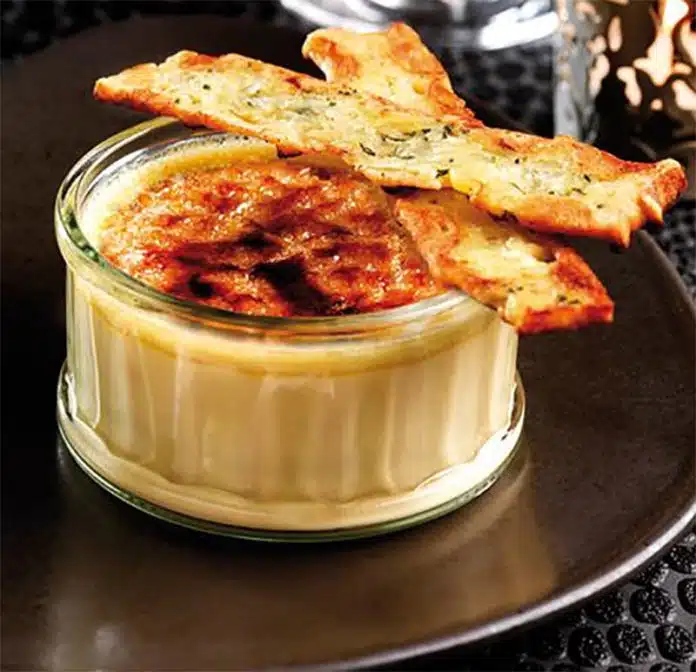 Crème brûlée au foie gras