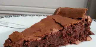 Gâteau au chocolat croquant