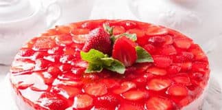Bavarois aux fraises et spéculoos