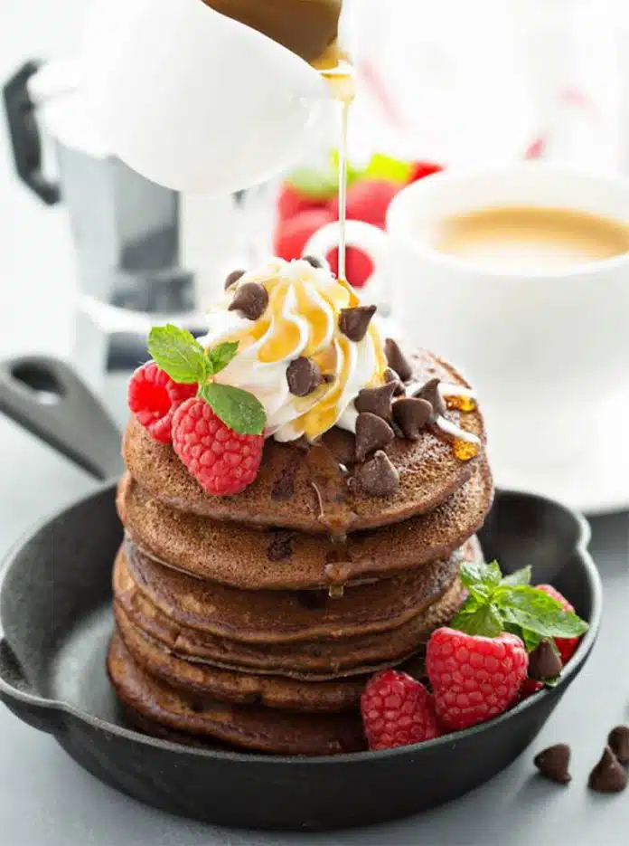 Pancakes au Chocolat