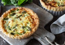 Tarte aux Asperges et Chèvre frais