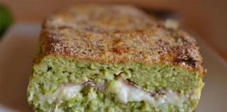 Terrine de courgettes farcie