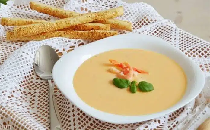 Velouté de crevettes