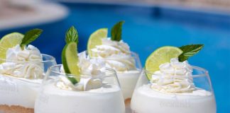 Cheesecake Mojito en Pots