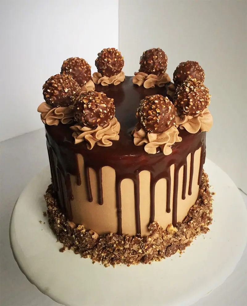 Layer Cake Au Ferrero Rocher Cuisinethermomix Recettes Speciales Thermomix