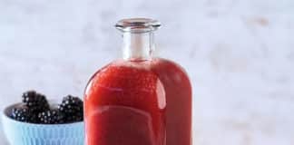 Liqueur de fruits rouges