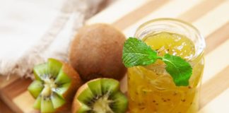 Confiture de Kiwi à la Cannelle