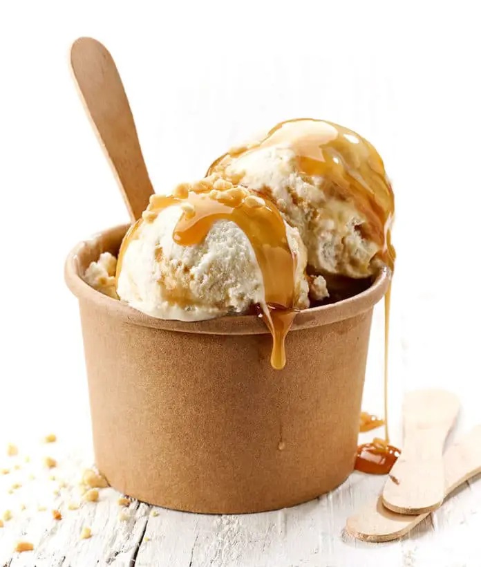 Glace au caramel au beurre salé