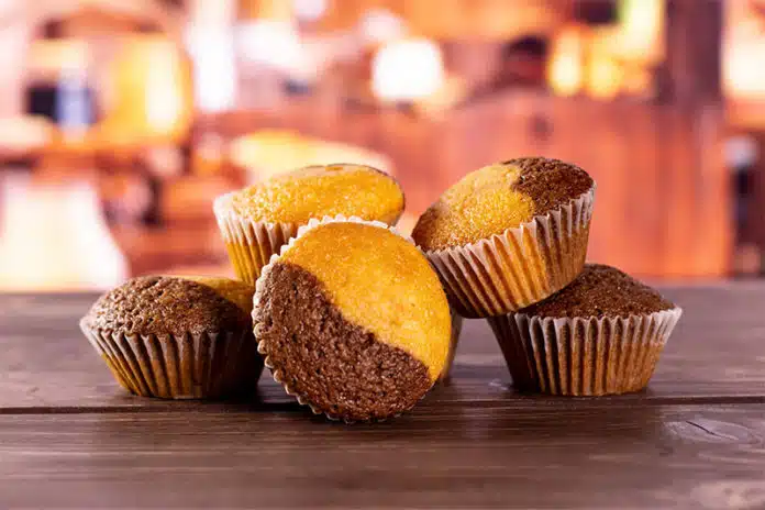 Muffins marbrés sans gluten