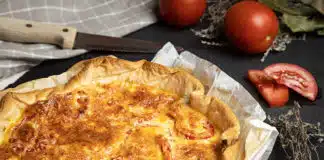 Quiche au thon et à la tomate