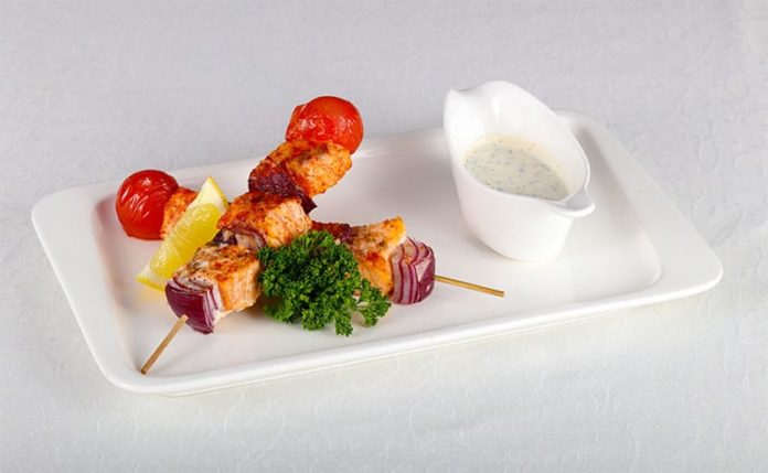 Brochettes de Saumon