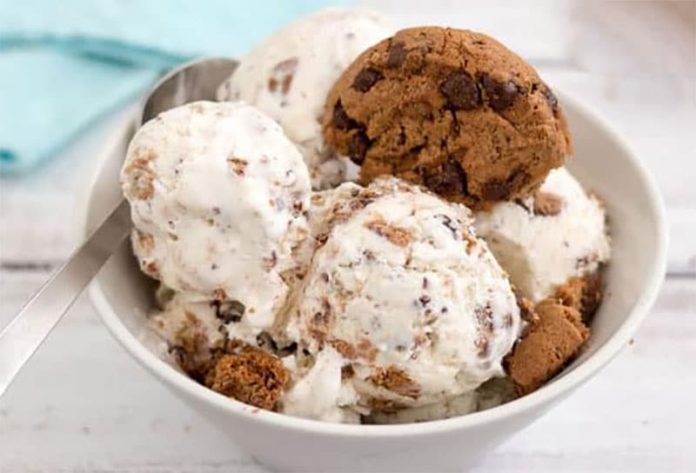 Crème Glacée aux Cookies