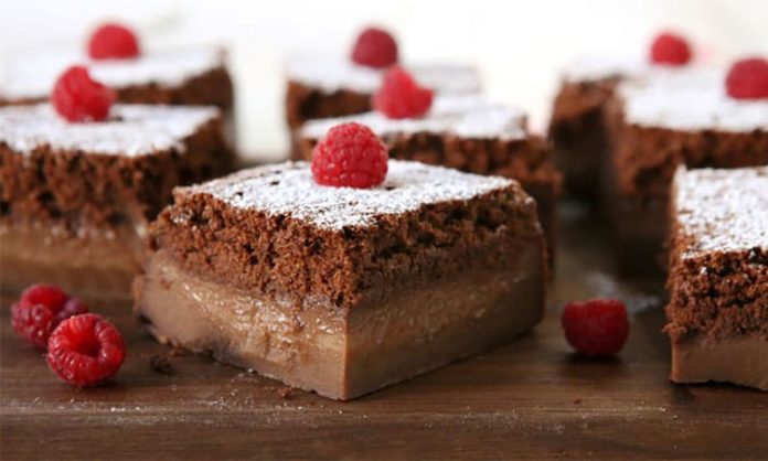 Gâteau magique au chocolat