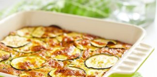 Gratin de pomme de terre et de courgette