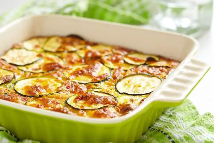 Gratin de pomme de terre et de courgette