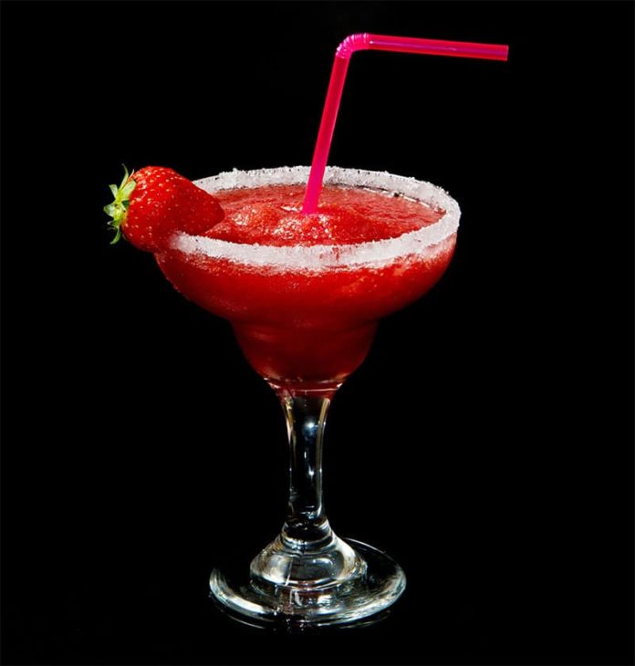 Cocktail Daïquiri aux fraises