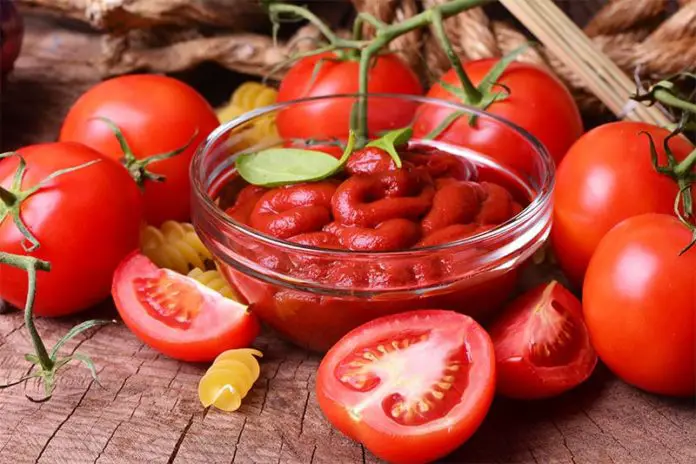 Concentré de tomates maison