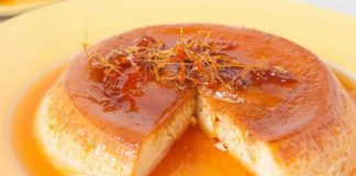 Flan à la noix de coco et Caramel