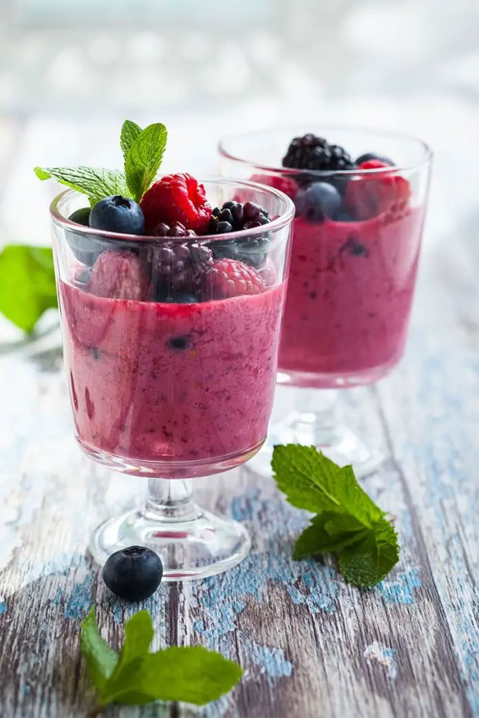 Mousse aux Fruits Rouges