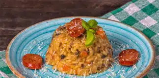 Risotto au chorizo