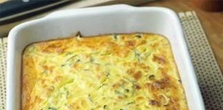 Clafoutis aux courgettes et à la feta